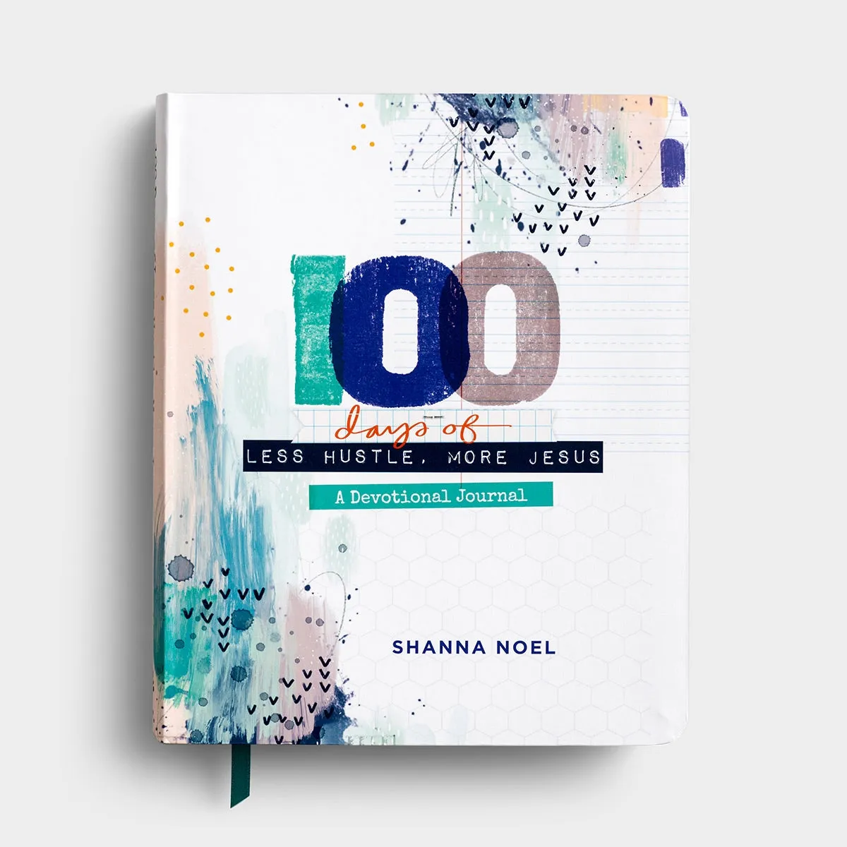 100 Days of Less Hustle More Jesus-Devotional Journal-Shanna Noel