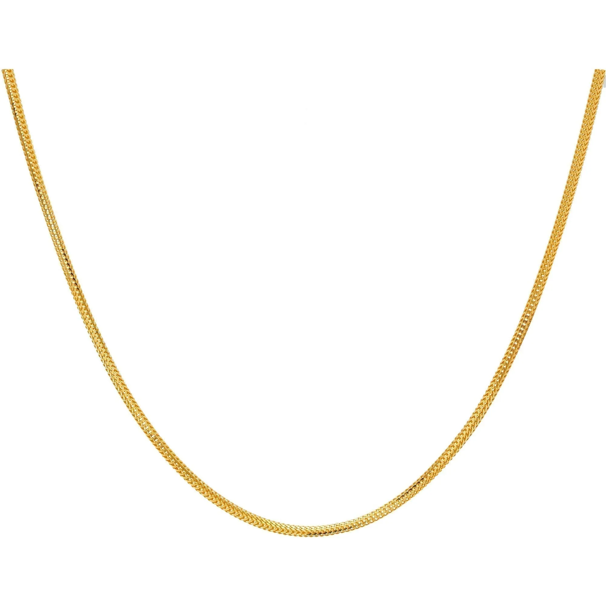 22K Yellow Gold 20 inches Chain(25.3 gm)