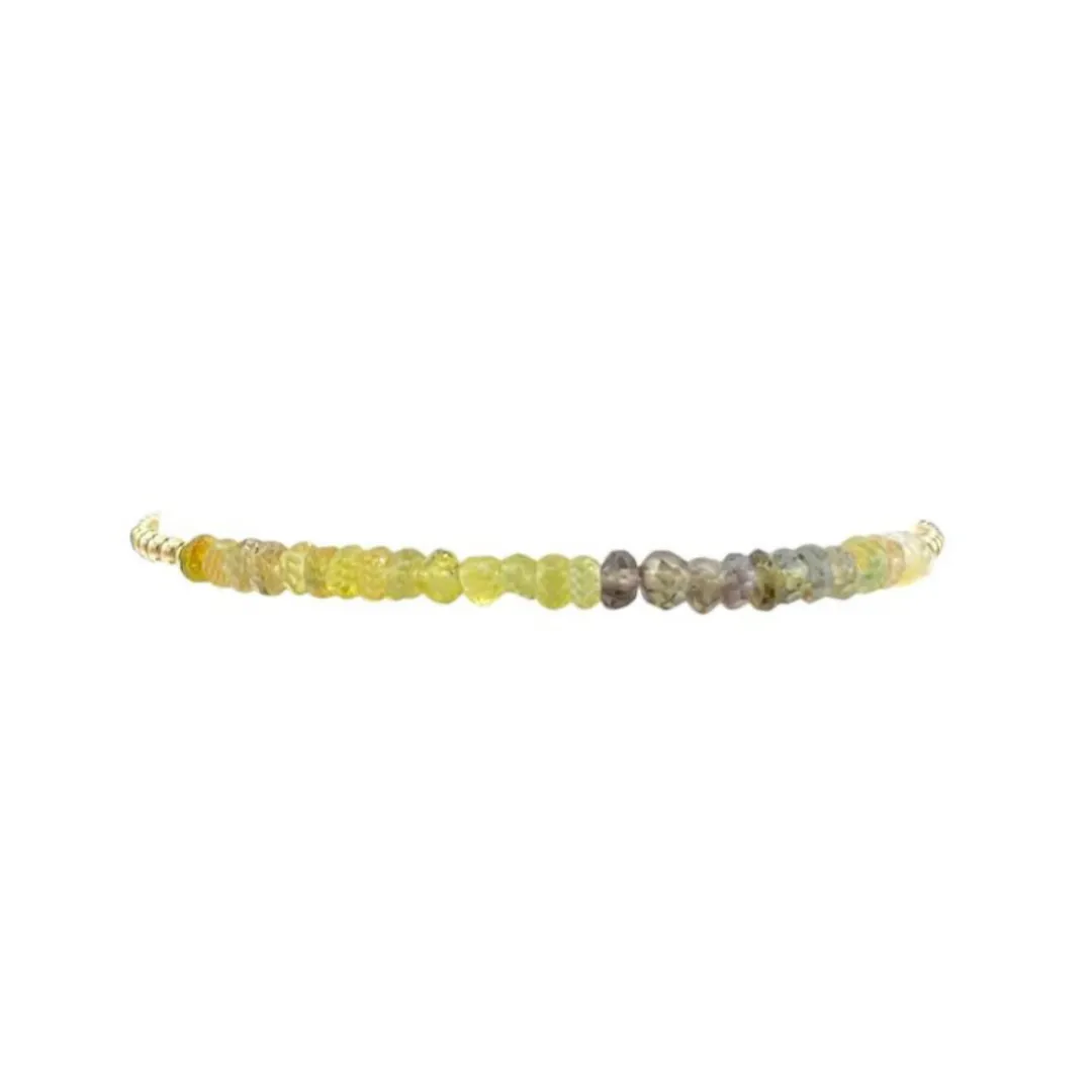 2MM Signature Bracelet with Forest Ombré