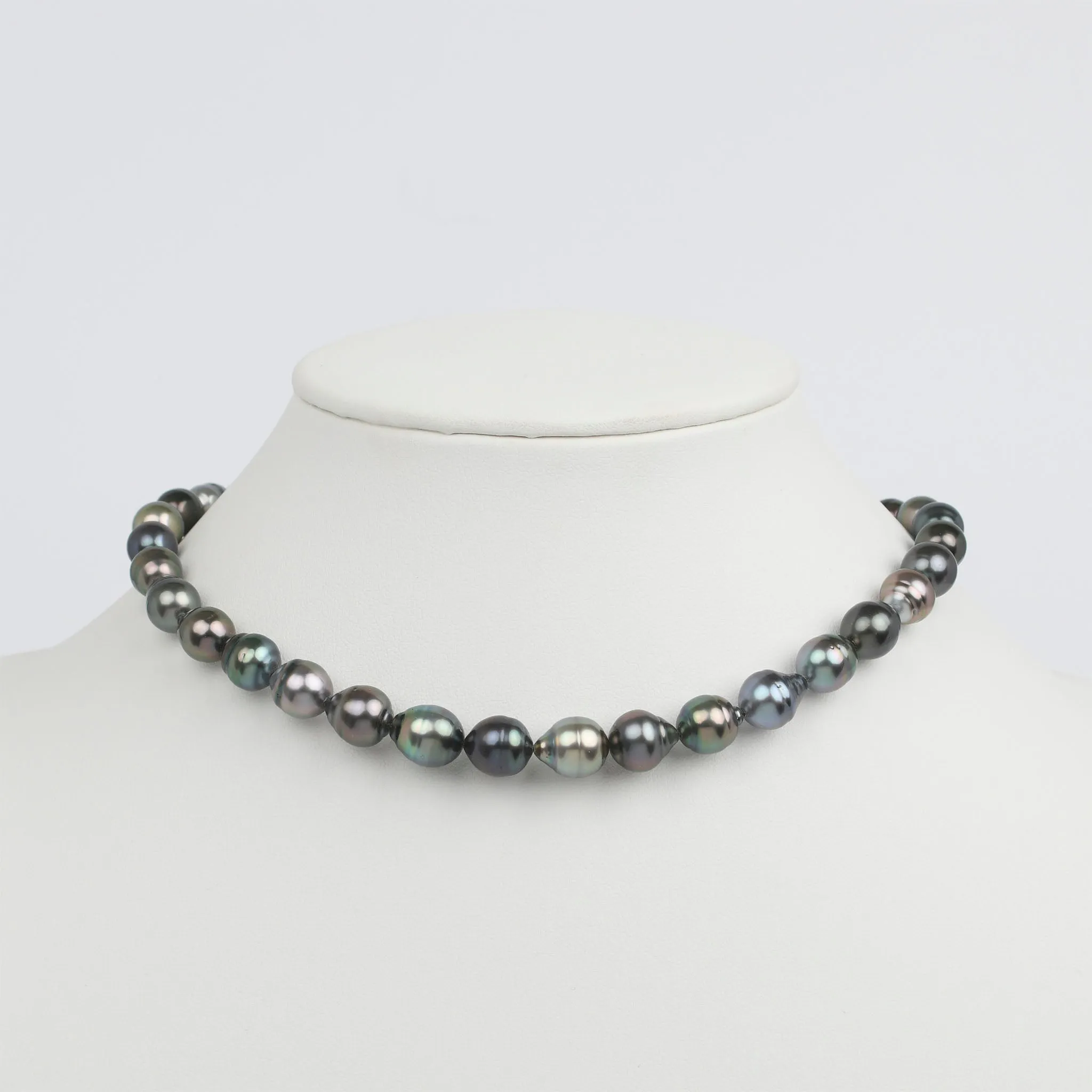 8.1-10.4 mm AAA Tahitian Baroque Pearl Necklace