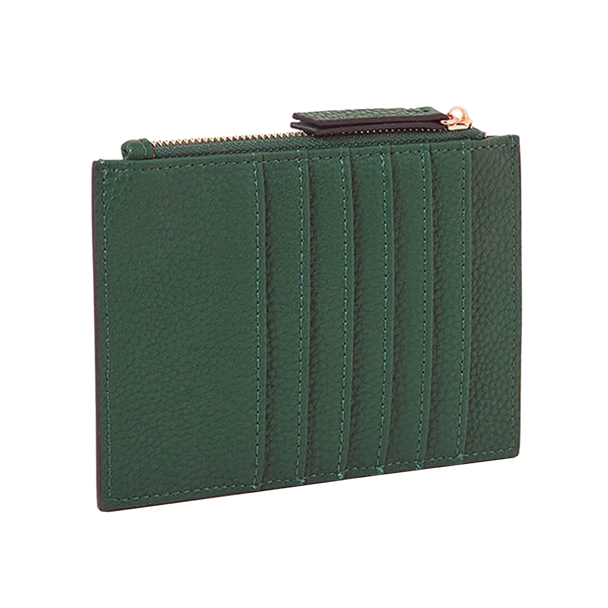 Accessorize London Women's Green
 Large Functional Card Holder