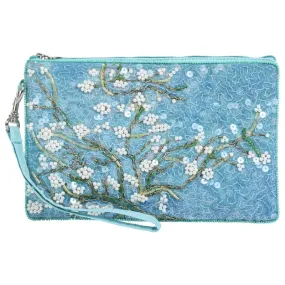 Almond Blossom Beaded Crossbody