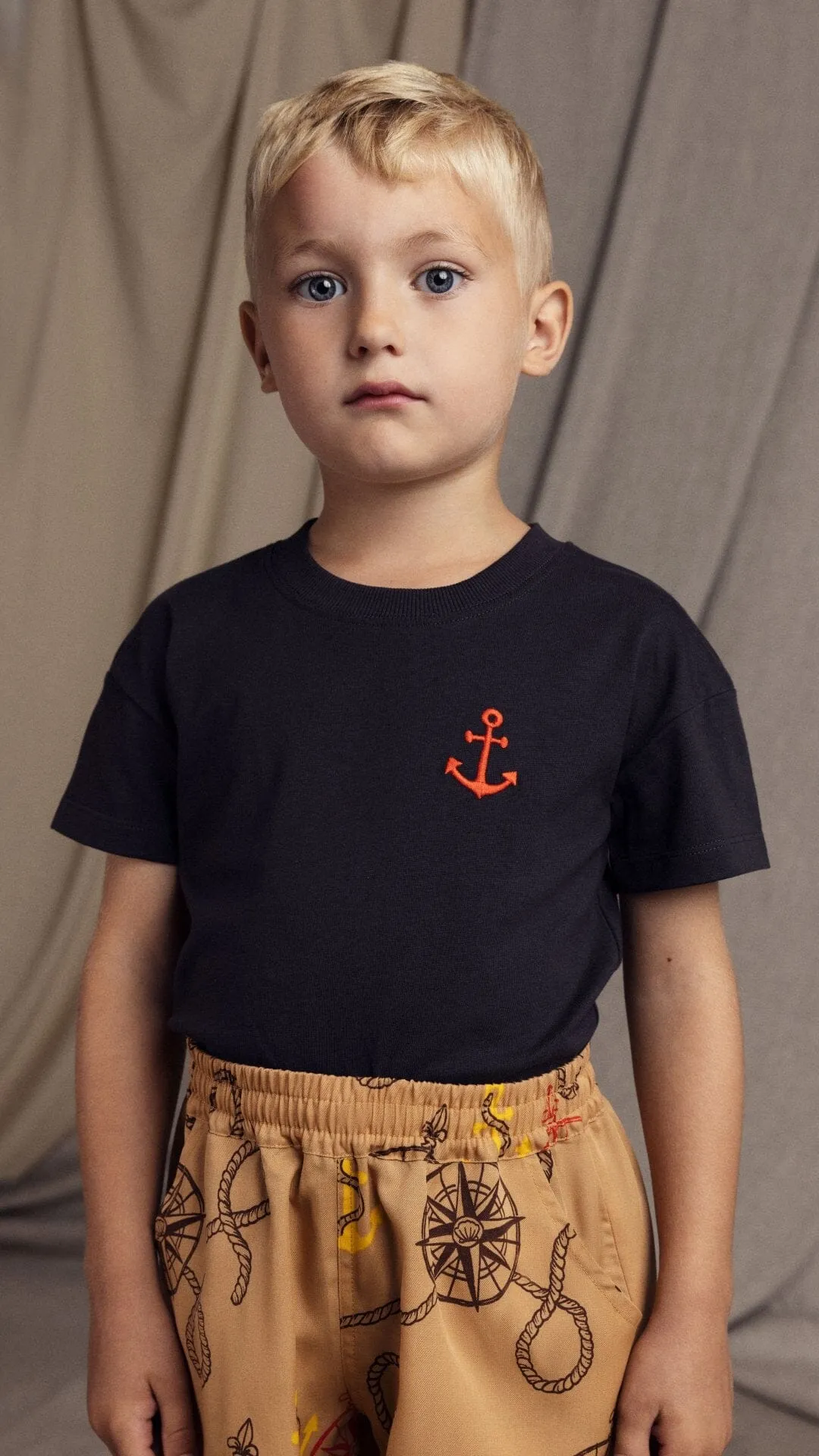 Anchor Embroidered T-Shirt