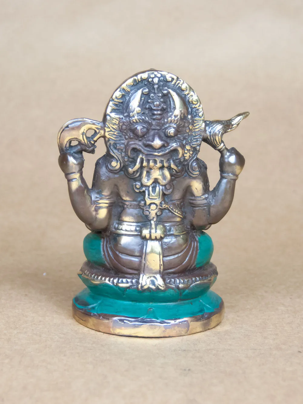 Antique finished Brass Ganesha Statue