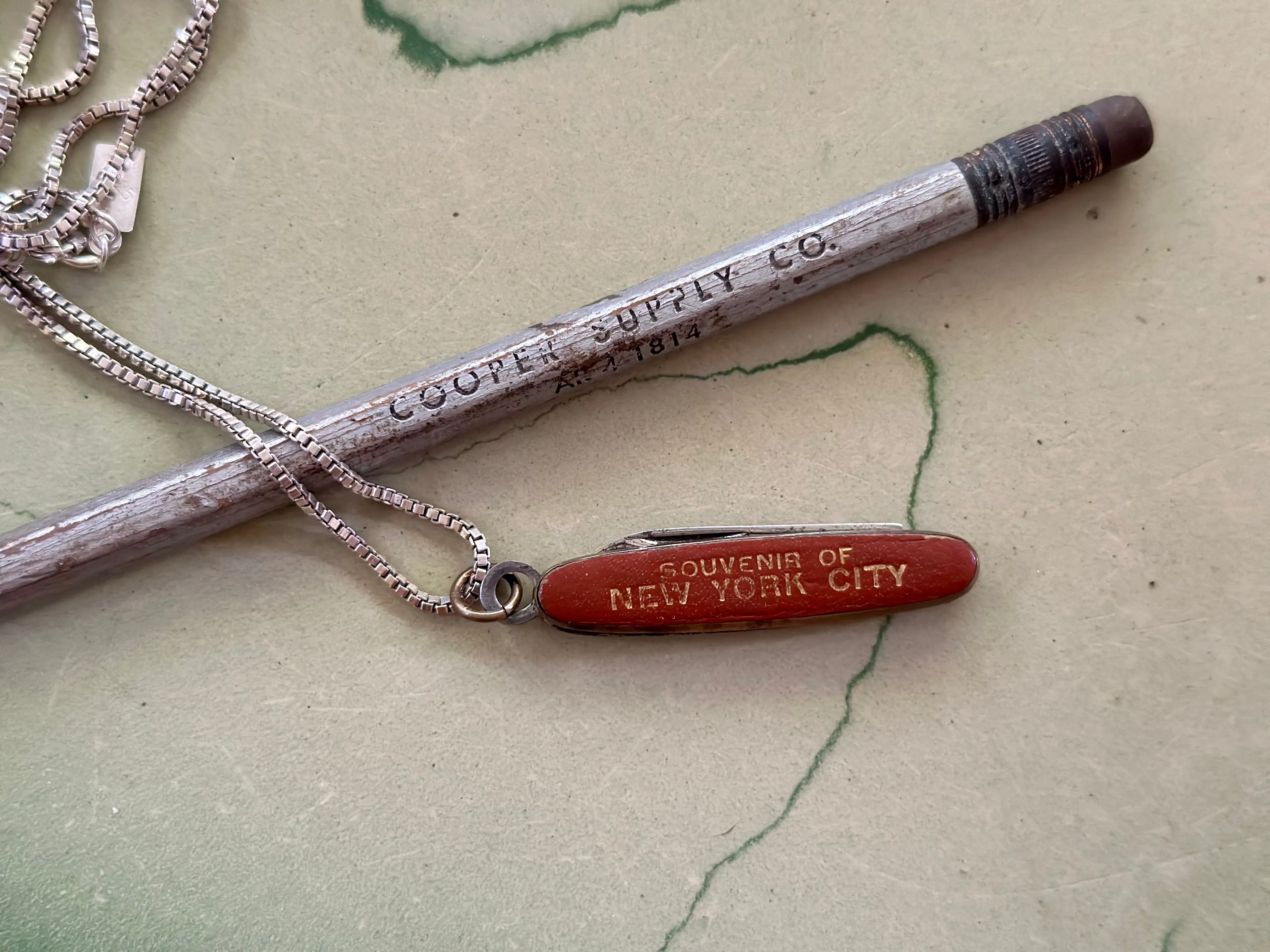 Antique NYC Knife Necklace