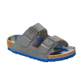 Arizona Kids Grey/Multicolour Camo Birko-Flor