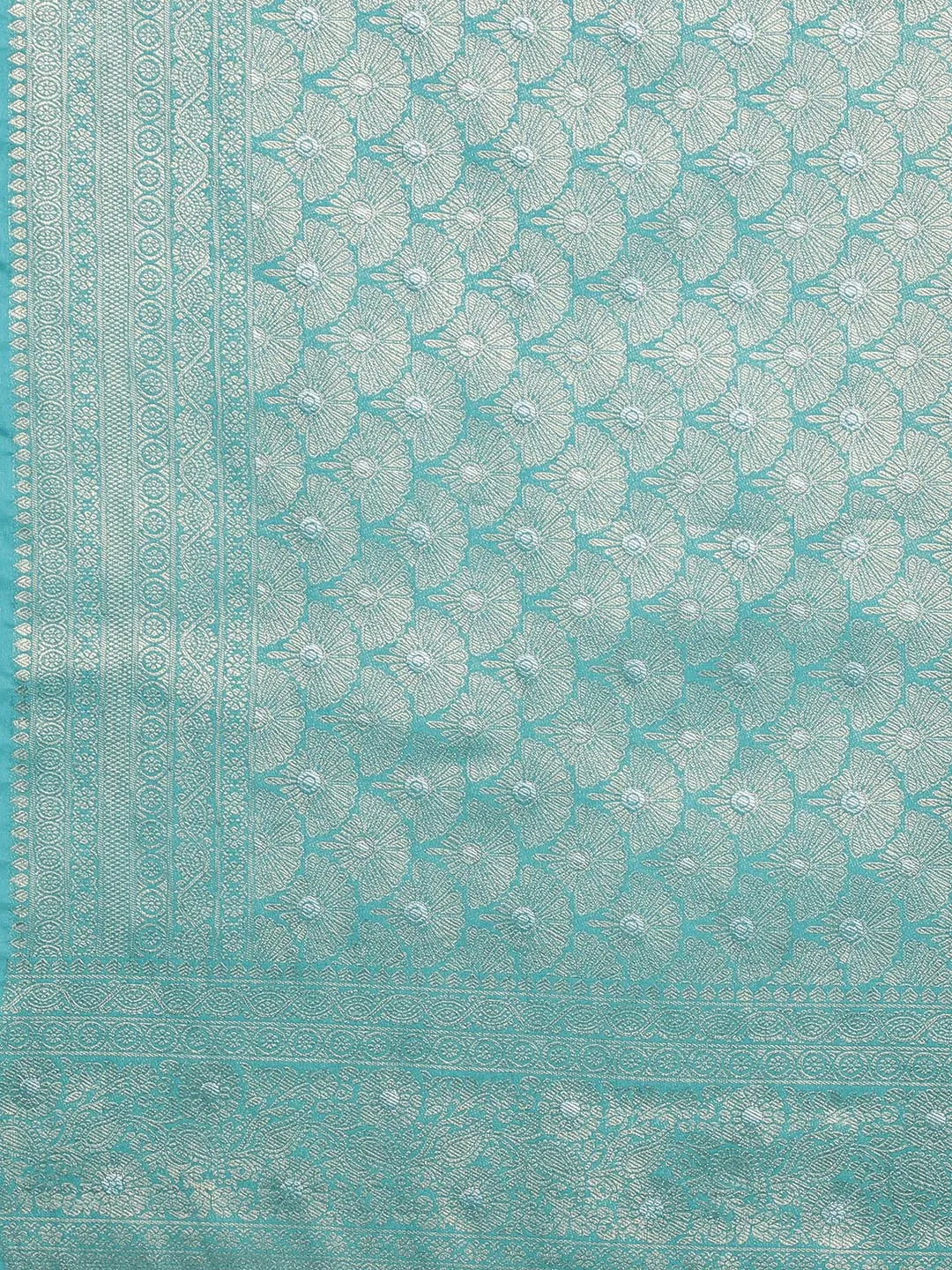 Art Handloom Plain Zari Border Woven Saree