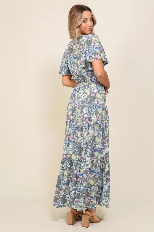 Arya Flora Maxi Dress