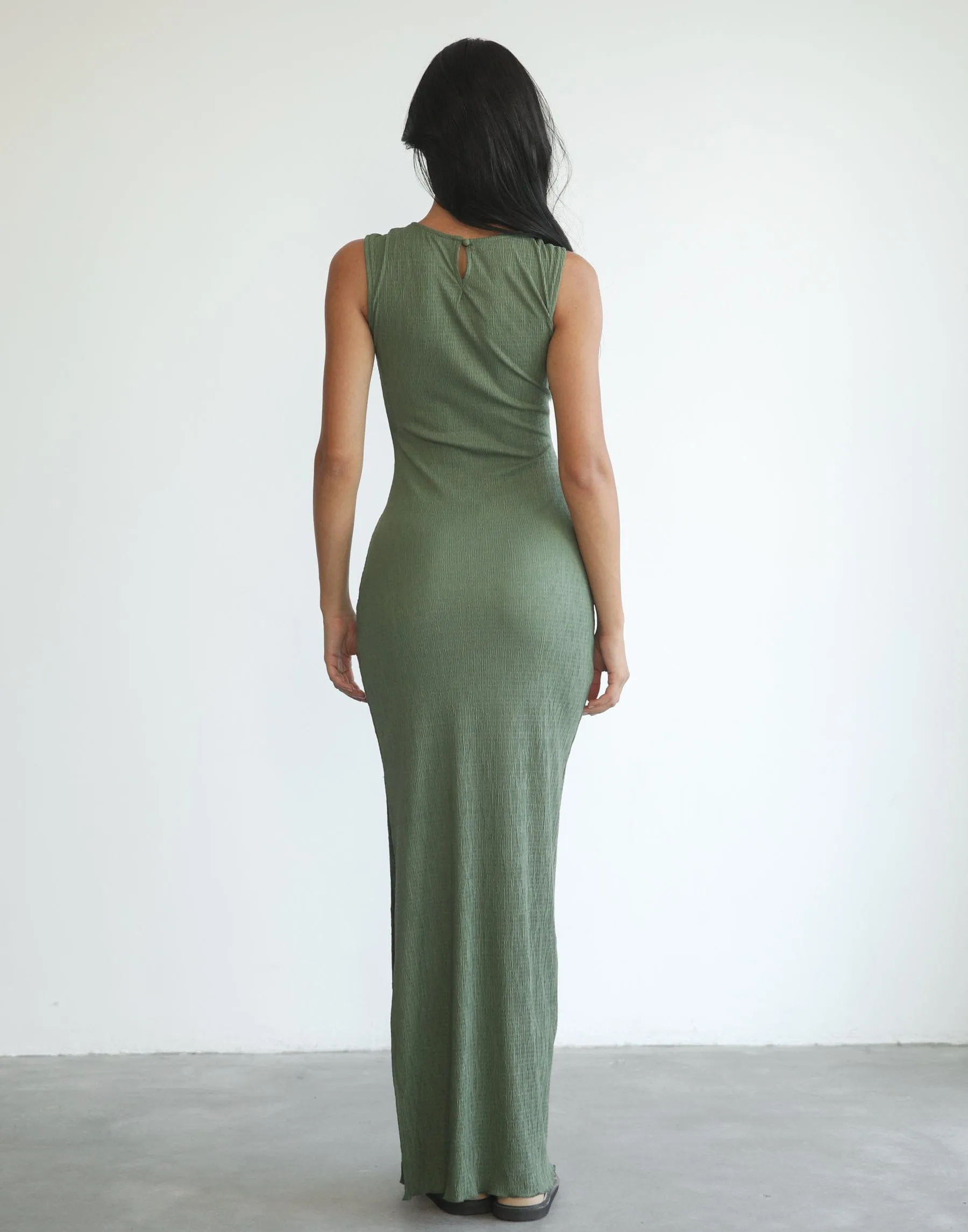 As It Was Maxi Dress (Olive)