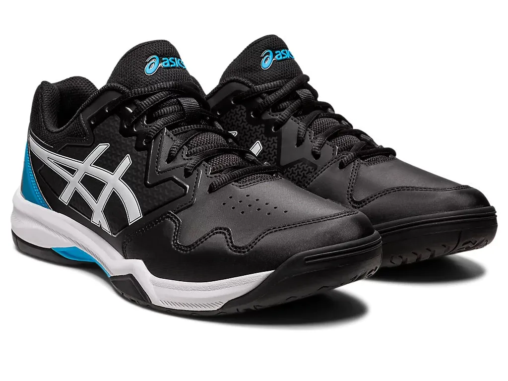 Asics Gel Dedicate 7 Tennis Shoe - Black/Island Blue