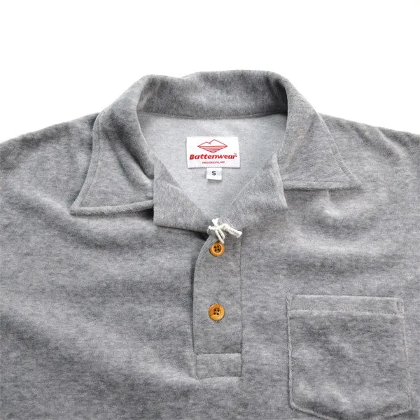 Battenwear – Boardwalk Polo – Heather Grey