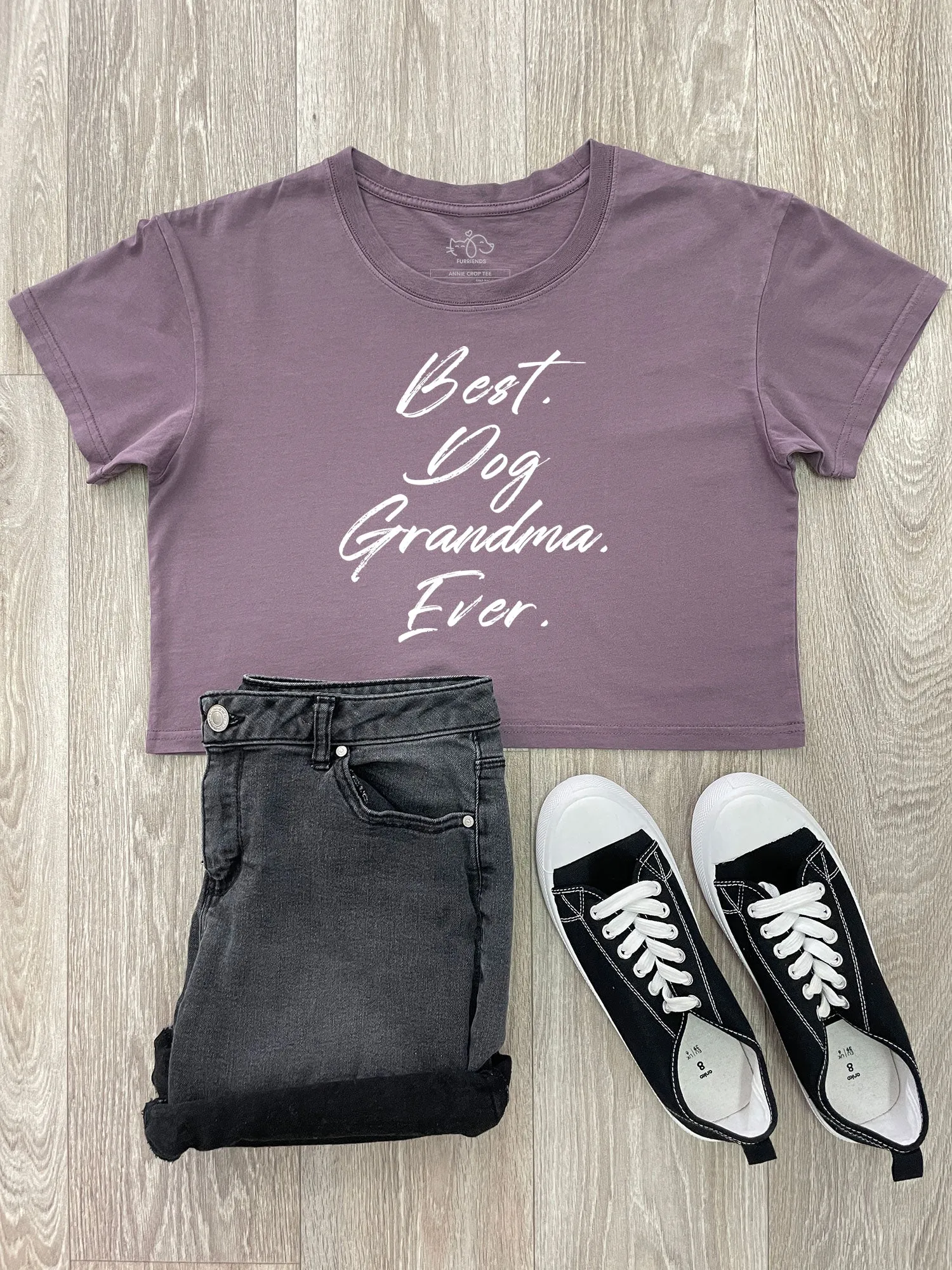 Best. Dog Grandma. Ever. Annie Crop Tee