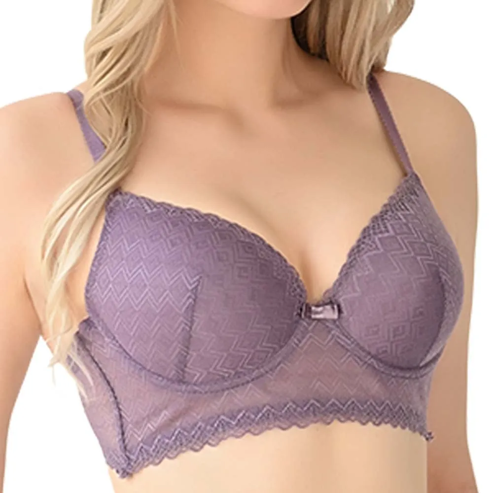 Brasier coordinable de peto largo con encaje  24360 Lady Carnival