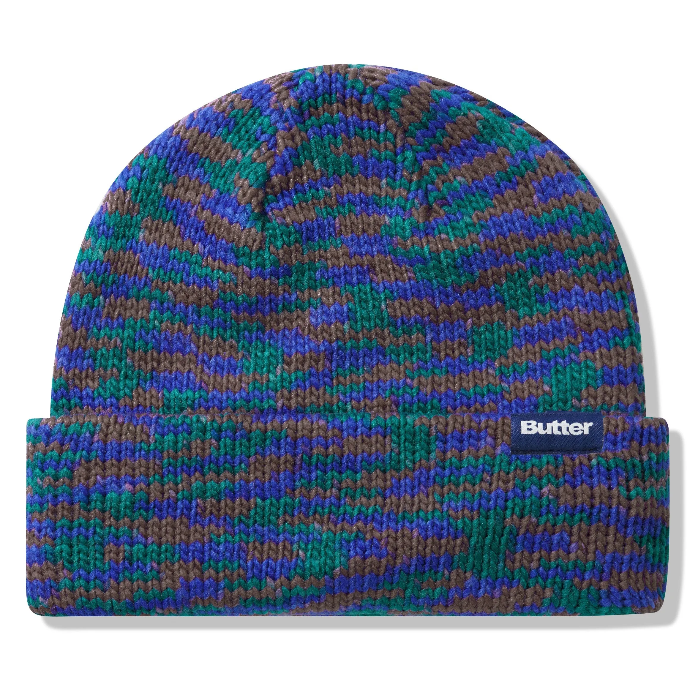 Butter Goods Bluff Speckle Beanie Green