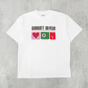 Carhartt WIP Oh Yeah Tee - White