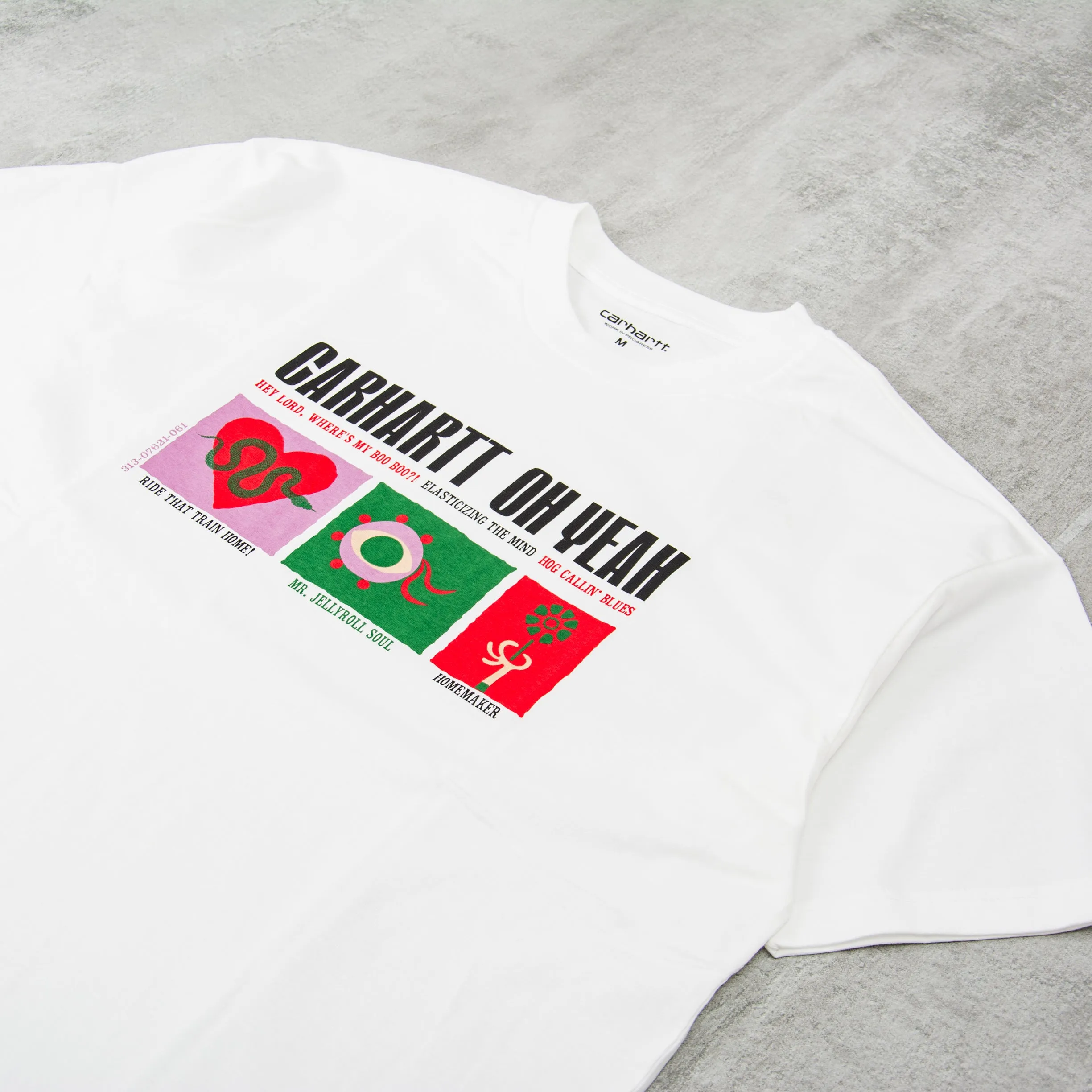 Carhartt WIP Oh Yeah Tee - White