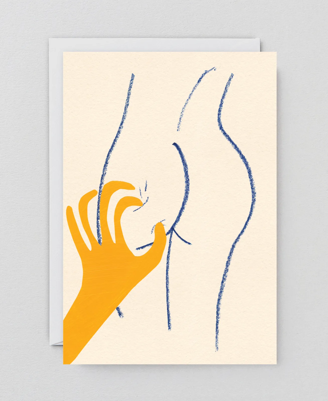  Cheeky Bum Squeeze  Card