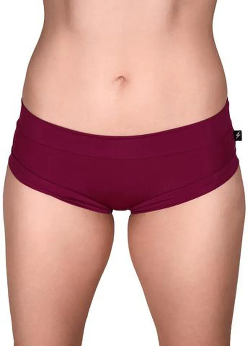 Cleo the Hurricane Essential Hot Pants - Merlot