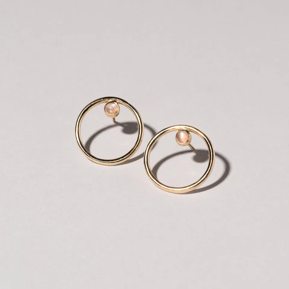 Coil Stud Earrings