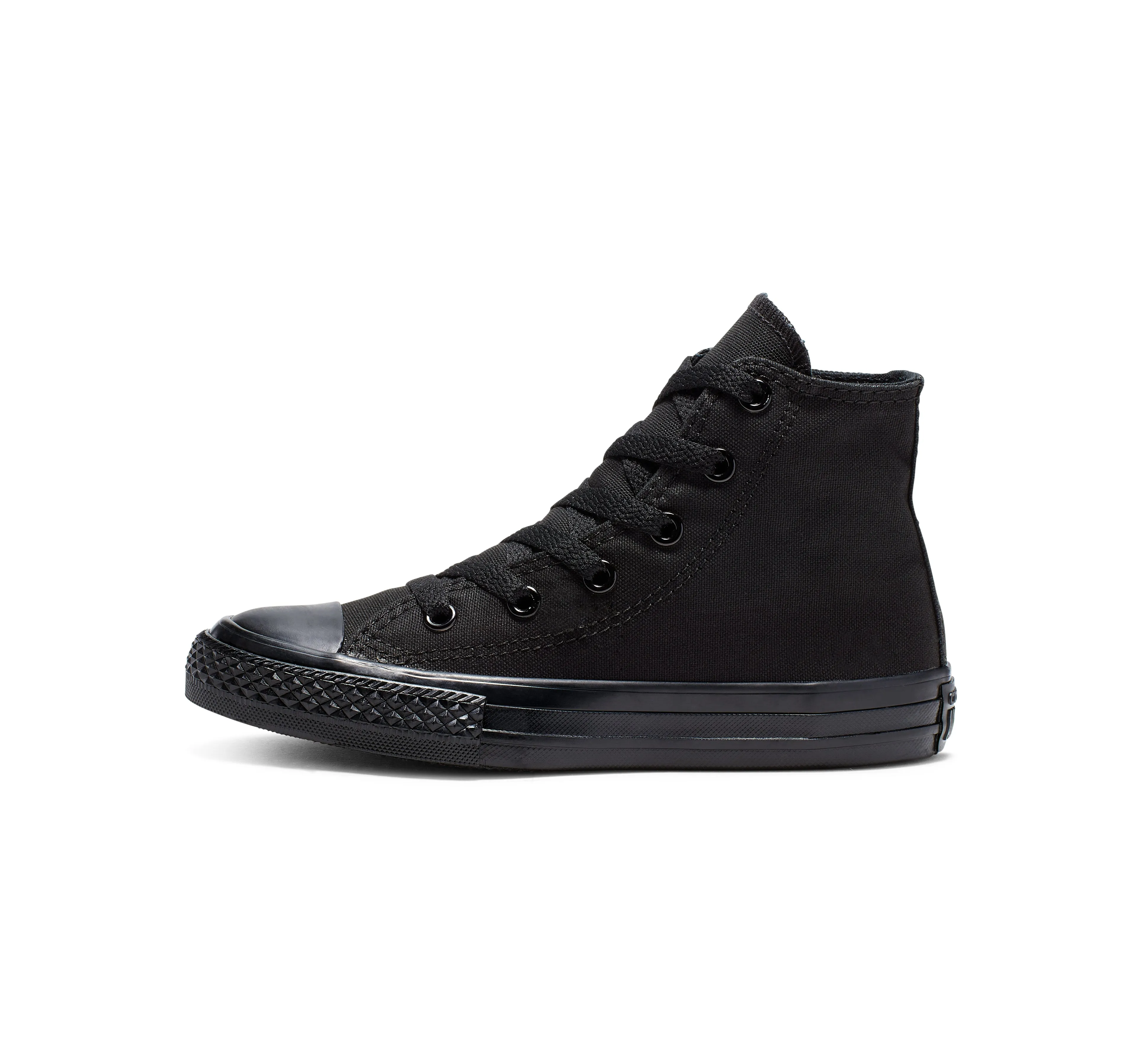 Converse Kids Chuck Taylor All Star Junior High Top Black Monochrome