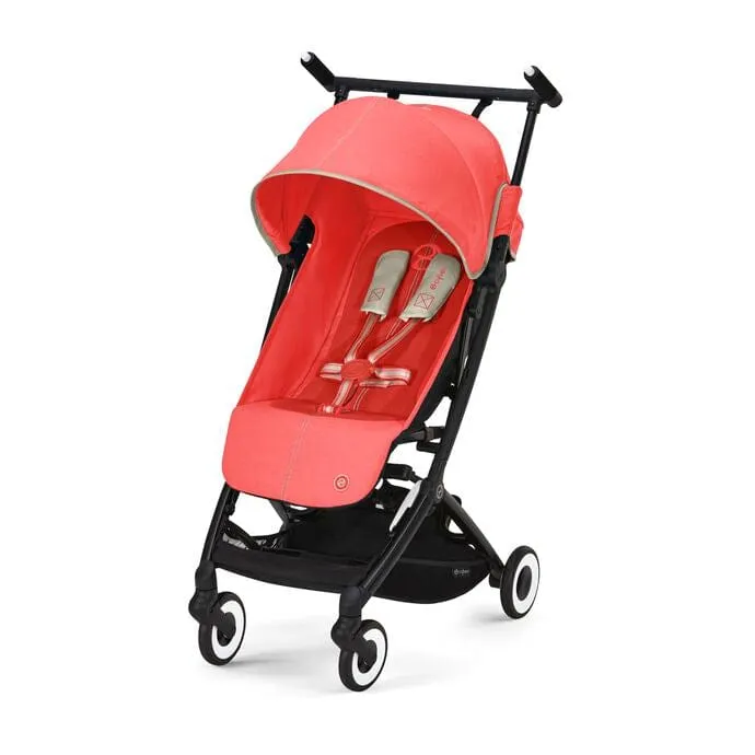 Cybex Libelle Compact Travel Pushchair - Hibiscus Red (2022)