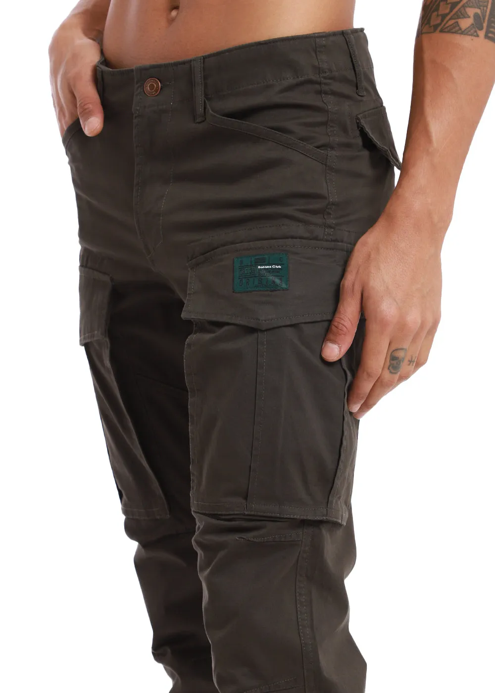 Dark Olive Cargo Pant