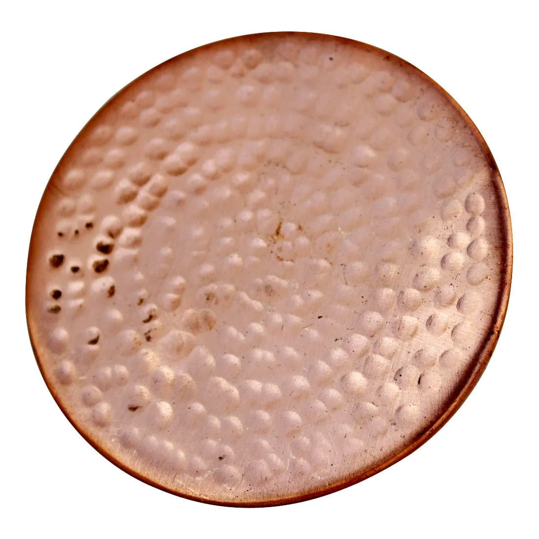 De Kulture Handmade Pure Copper & Brass Elegant Reversible Coaster Set,3 (D) Inches, Set of 4