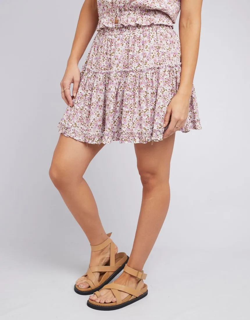 Delilah Floral Mini Skirt