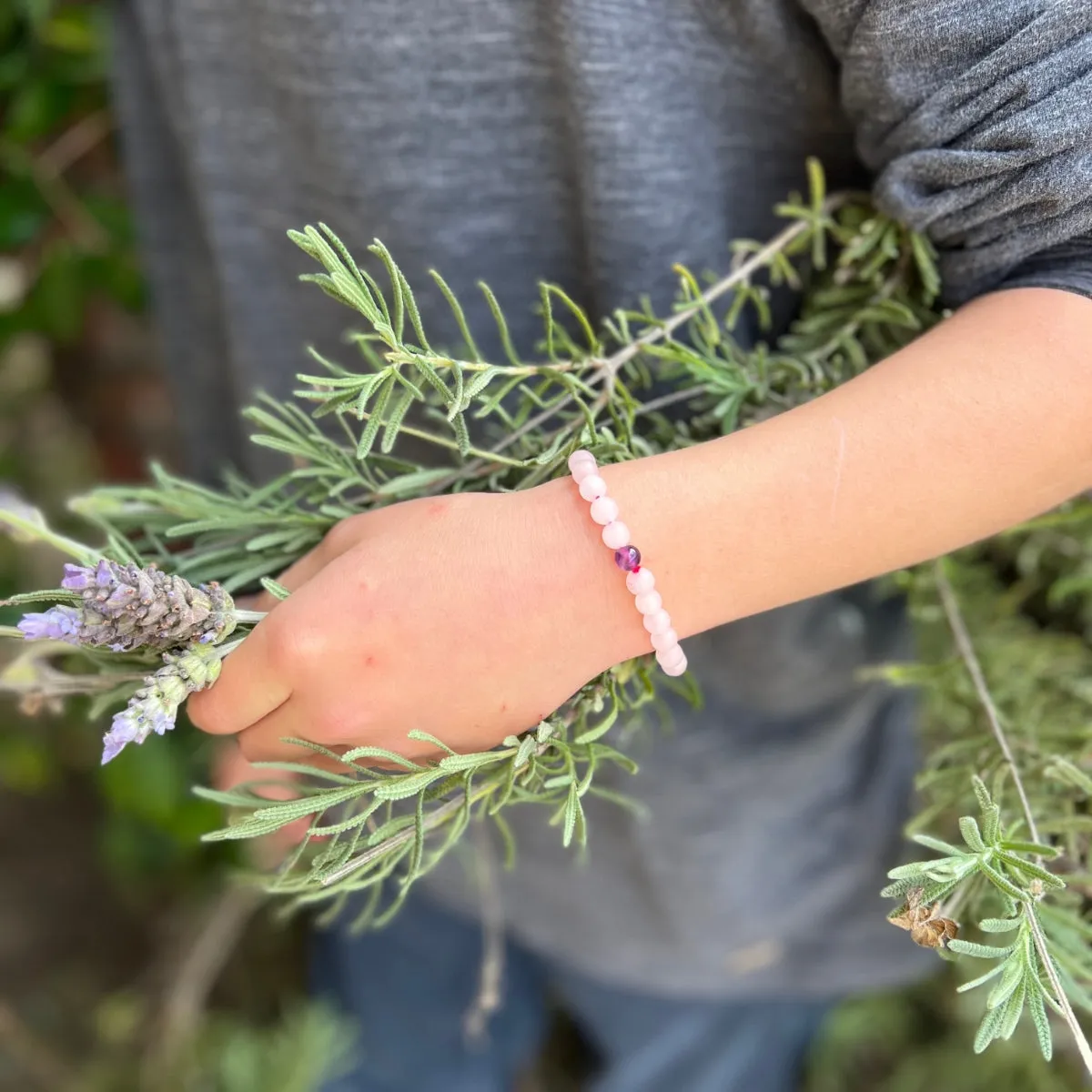 Devotion Rose Quartz Bracelet