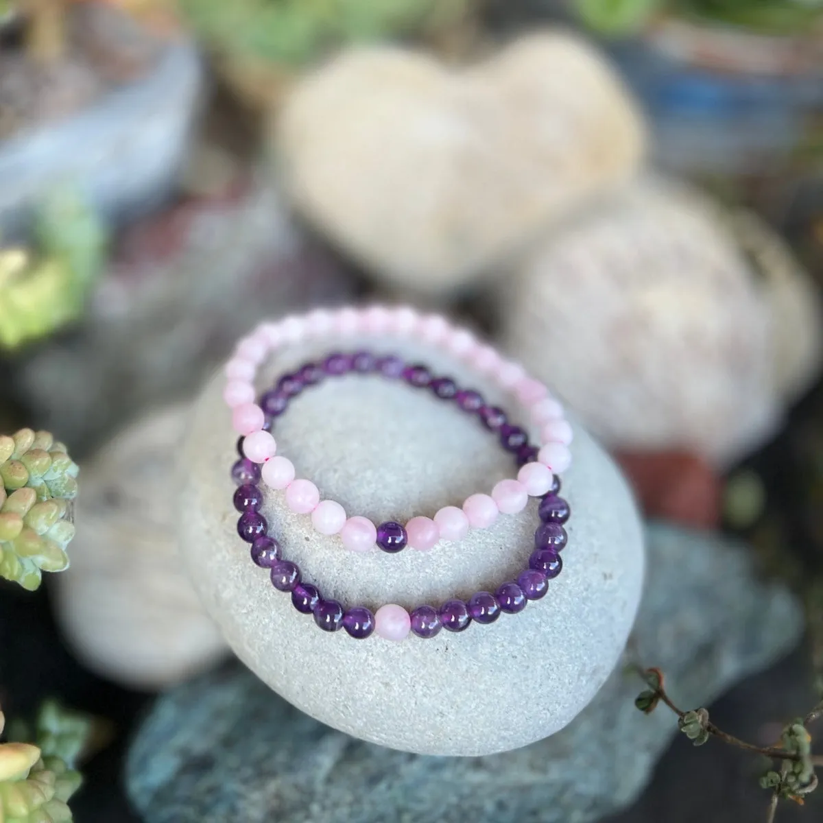 Devotion Rose Quartz Bracelet