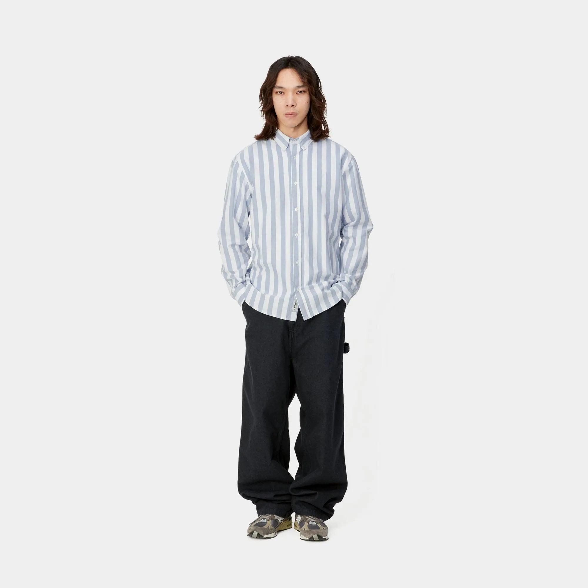 Dillion Stripe Shirt | Bleach