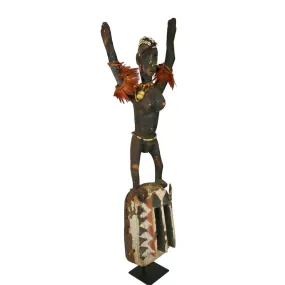 Dogon Satimbe Mask, Mali #704