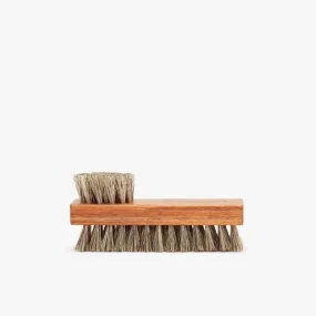 Double Sided Boot Brush - Natural