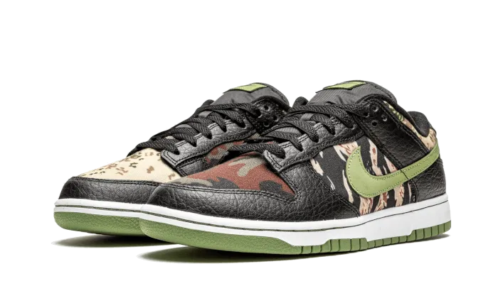 Dunk Low SE Black Multi-Camo (Crazy Camo)