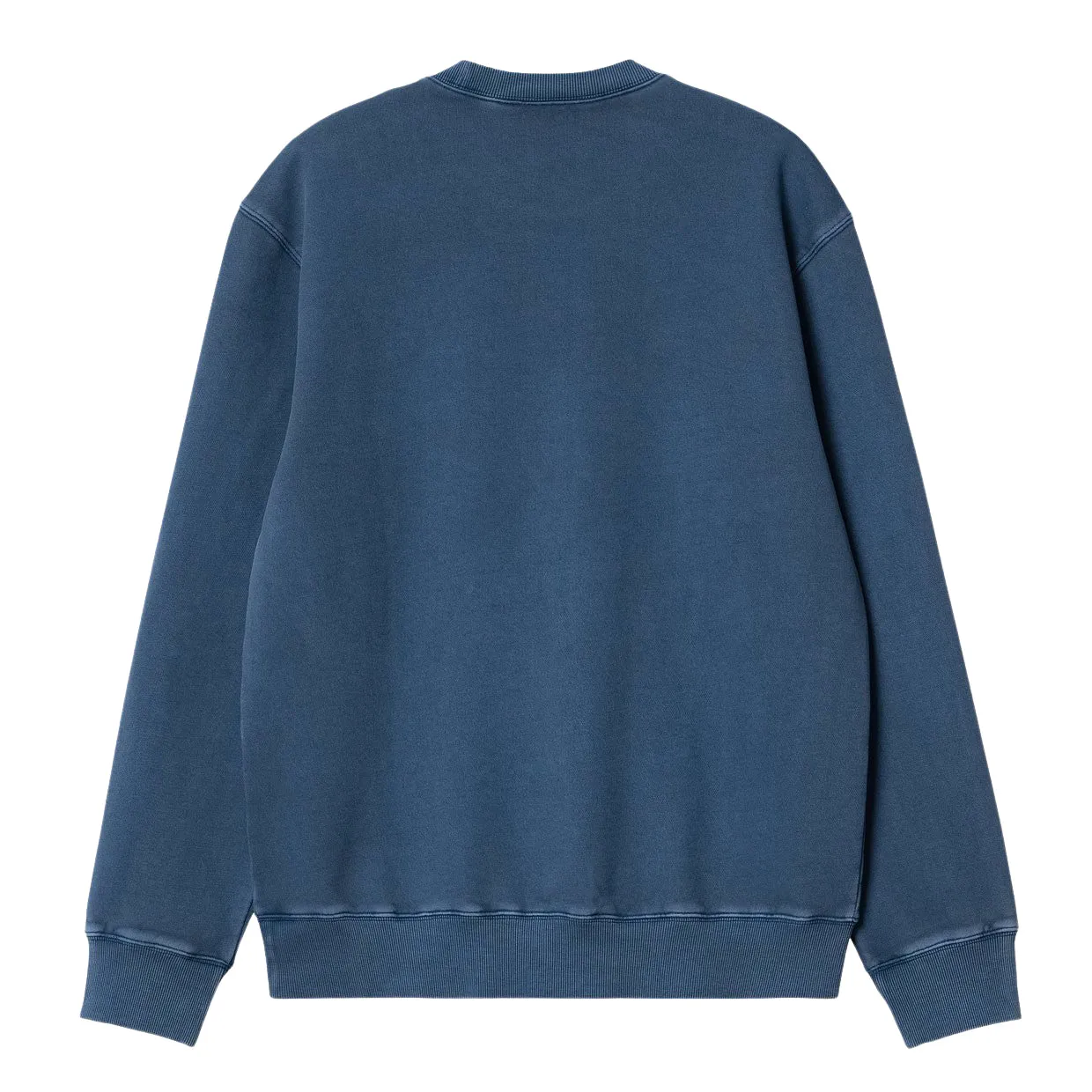 Felpa Uomo Carhartt WIP Duster Script Blu