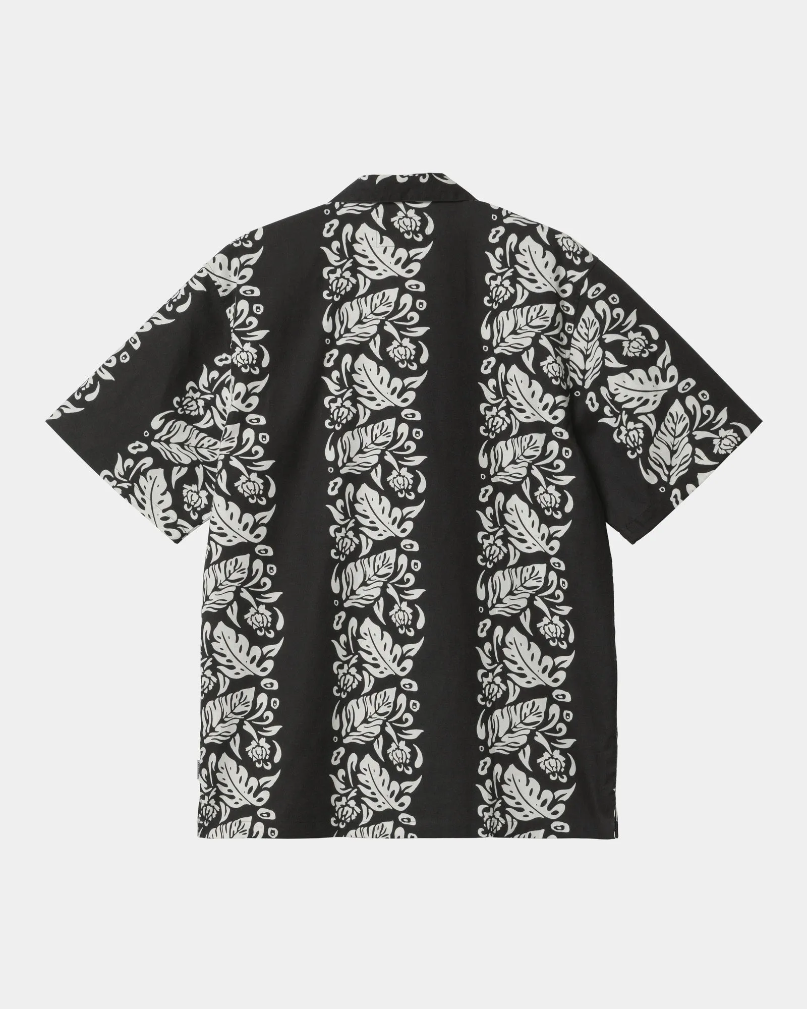 Floral Stripe Shirt | Black