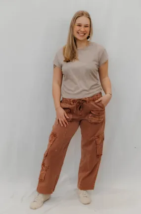 Free People Tahiti Cargo Pant