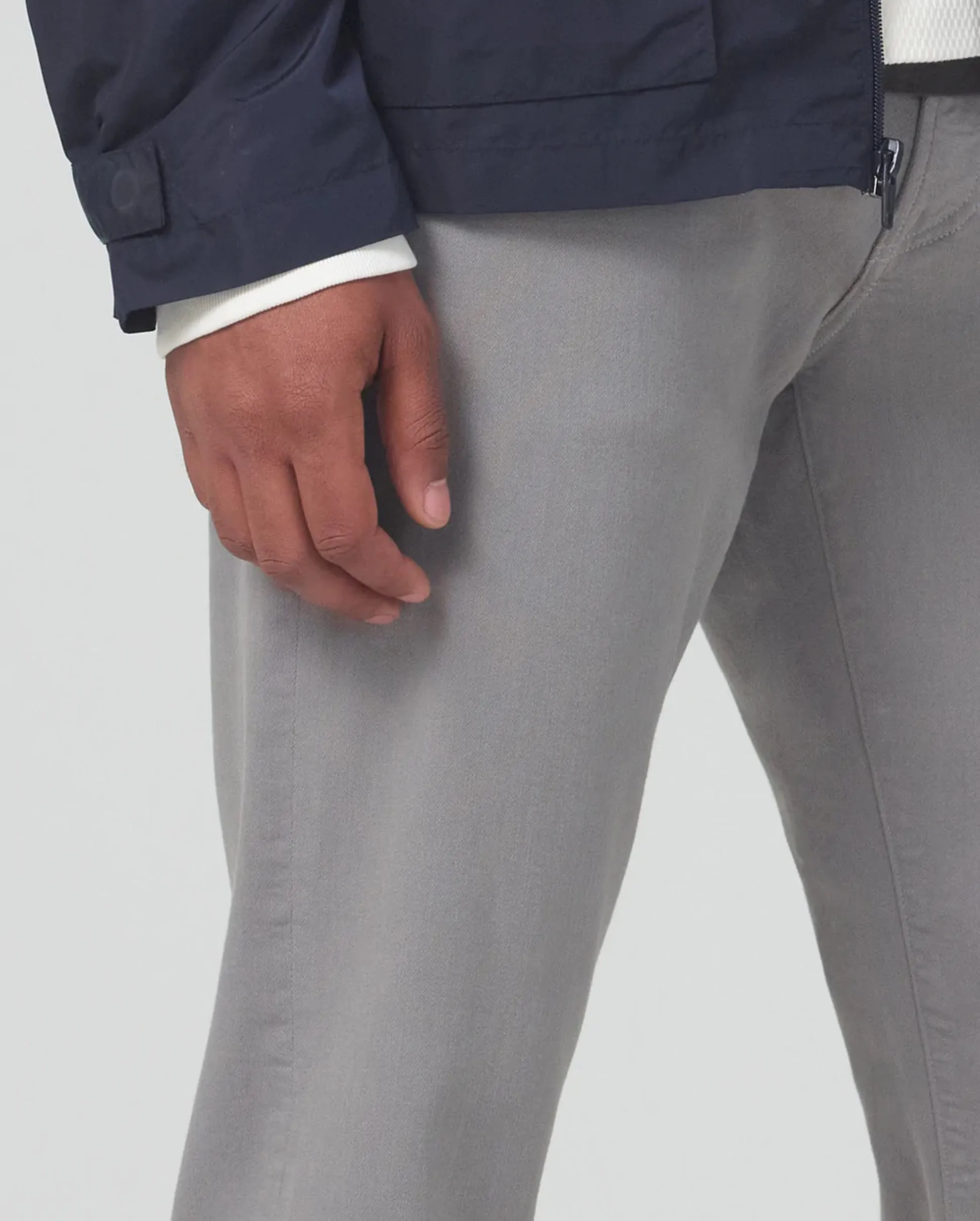 GAGE CLASSIC STRAIGHT STRETCH TWILL / SILVERSTONE