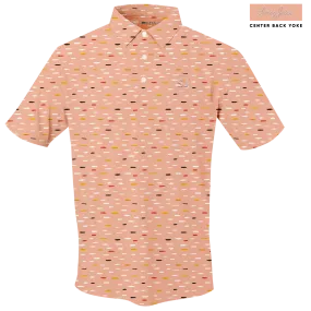 Golf Mid Century Nostalgia Men's Polo