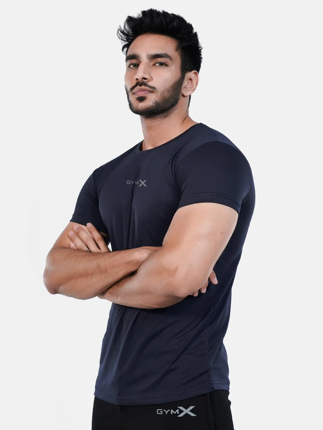 GymX Ultra Lite Tee: Deep Blue - Sale