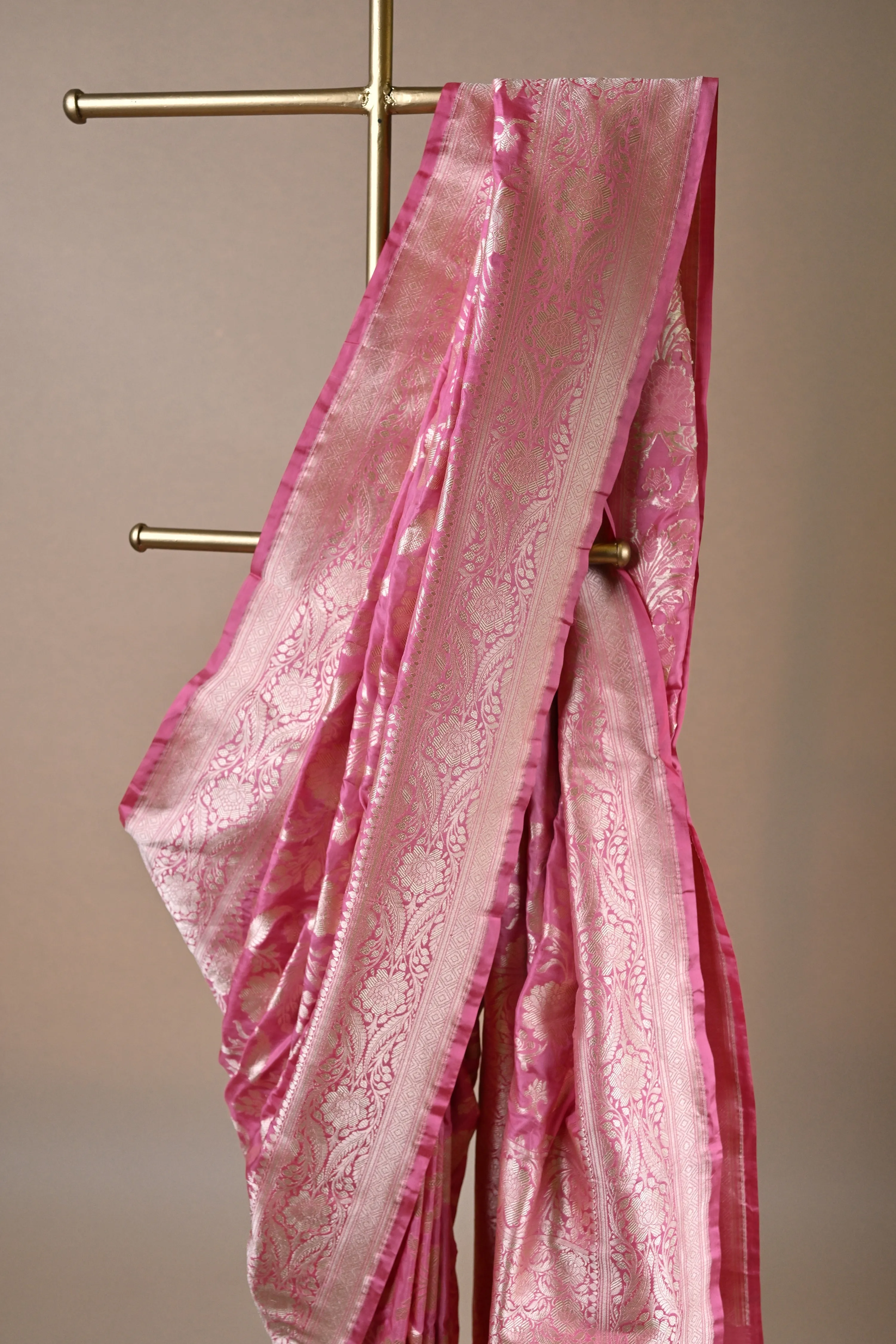 Handloom pure silk banarasi saree