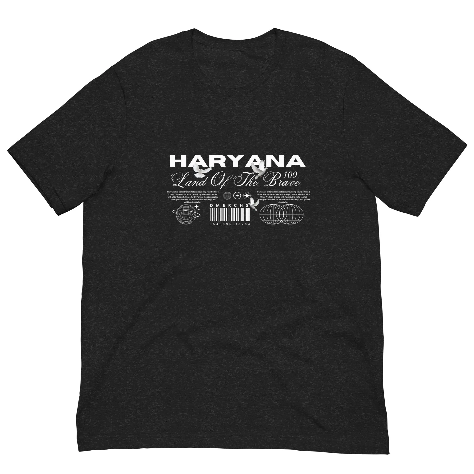 Haryana Land of the Brave Unisex t-shirt