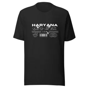 Haryana Land of the Brave Unisex t-shirt