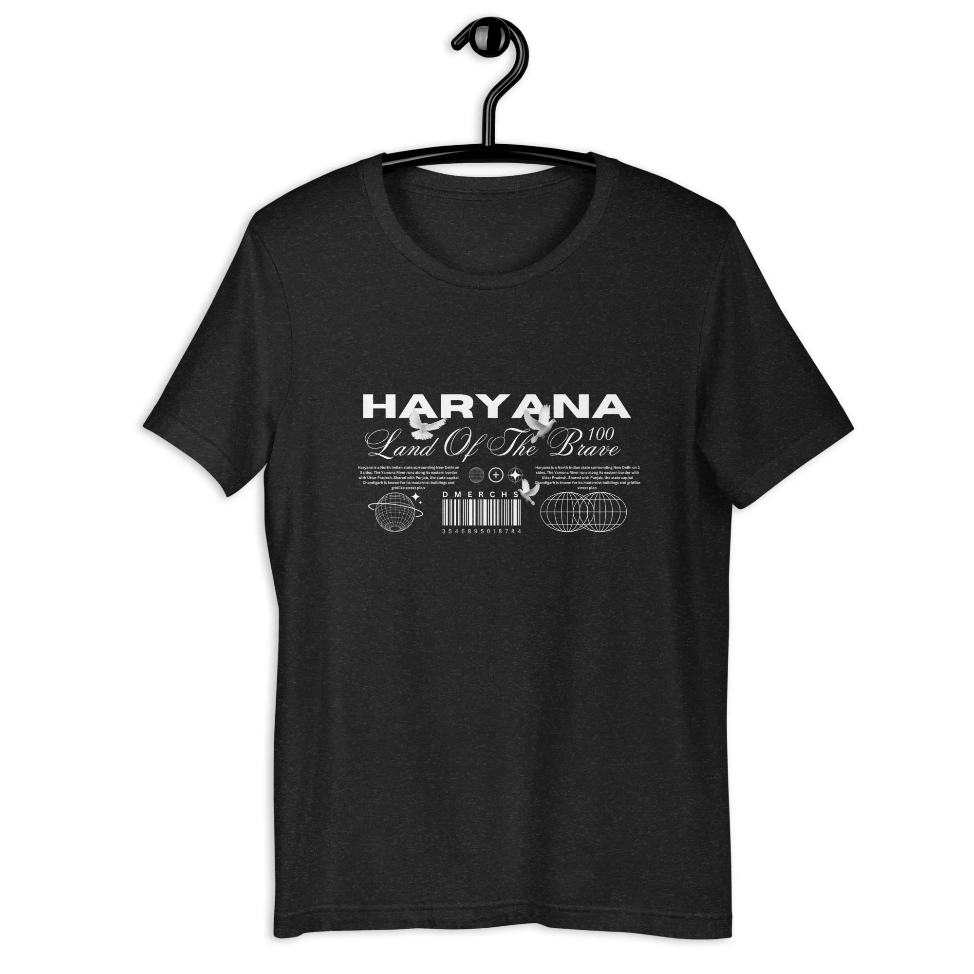 Haryana Land of the Brave Unisex t-shirt