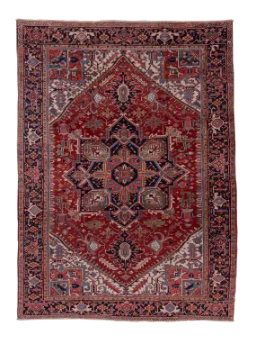 Heriz Vintage Persian Rug 11’5” x 8’5”