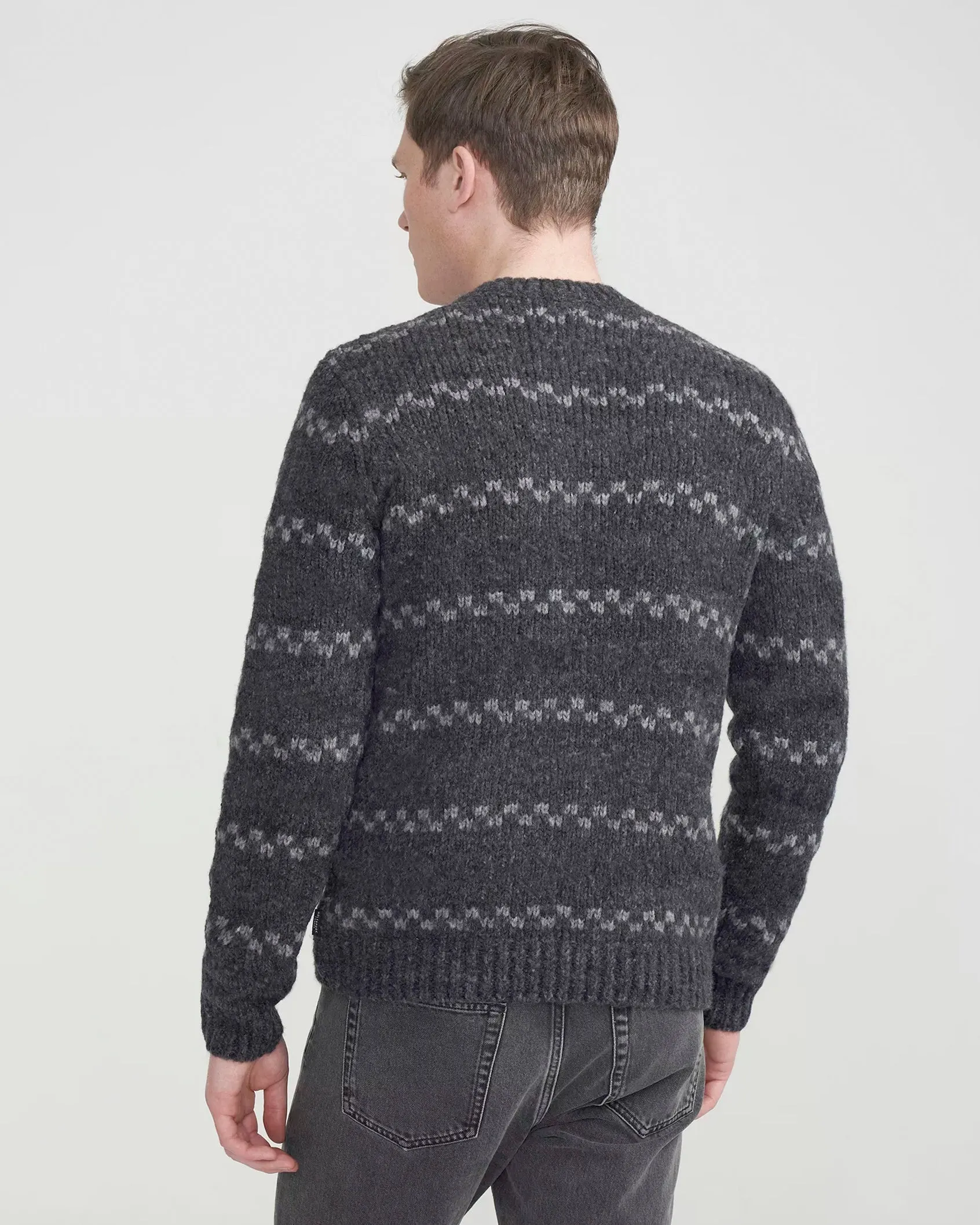 Holebrook Patterned Knit Gerhard Crew