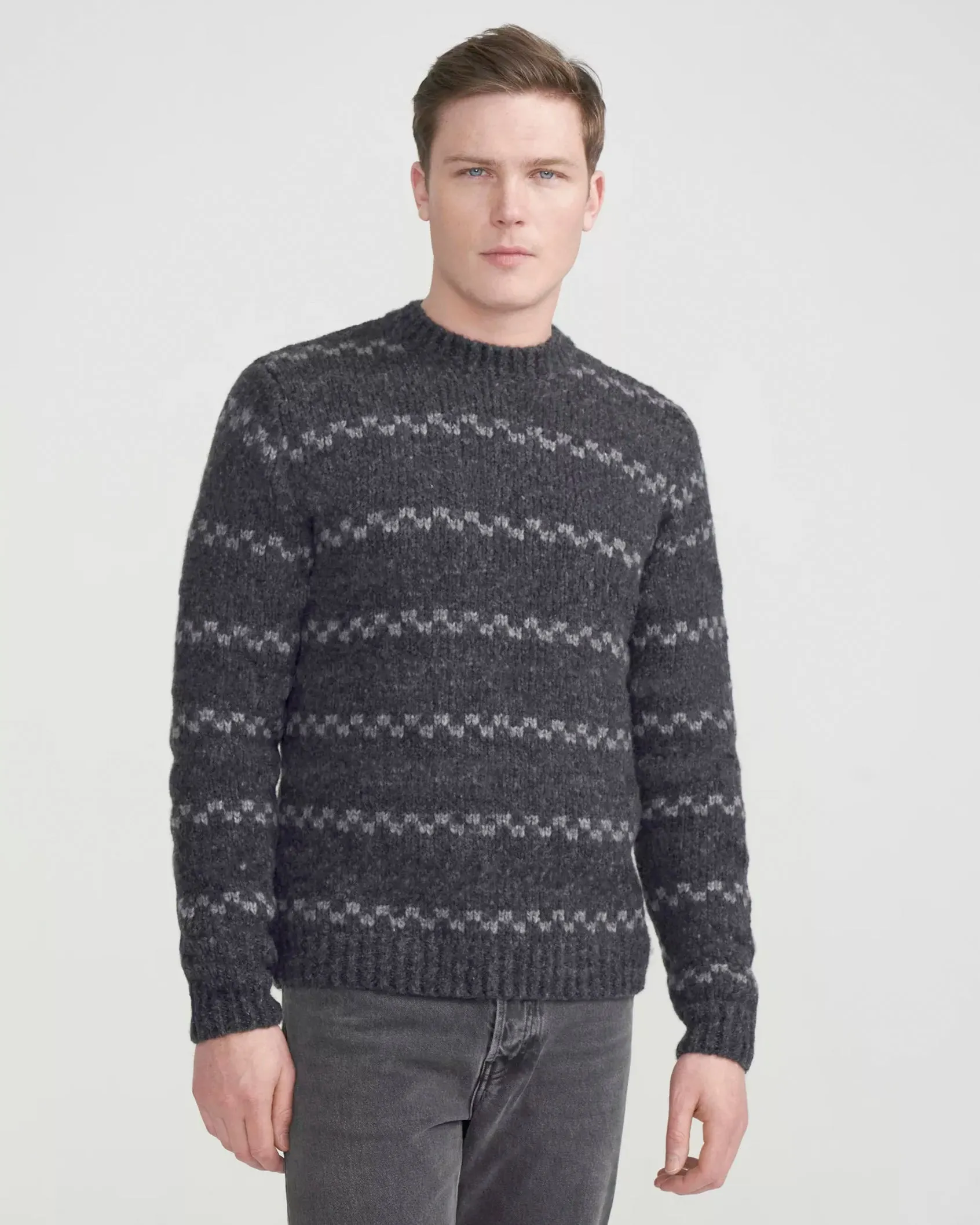 Holebrook Patterned Knit Gerhard Crew