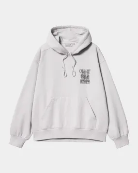 Hooded Always a WIP Sweatshirt | Sonic Silver