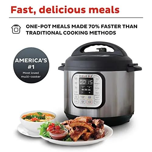 Instant Pot 321 6QT Essential, Stainless Steel 9-in-1 Electric Pressure Cooker, Slow Cooker, Rice Cooker, Steamer, Saute, Yogurt Maker, And Warmer, 2023 New Launch, 6 Qt, Black