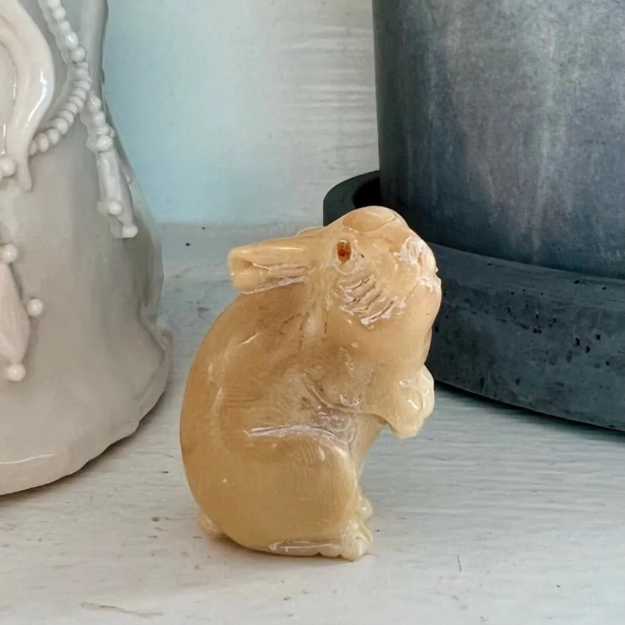 Japanese Netsuke Rabbit